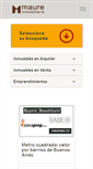 Mobile Screenshot of maureinmobiliaria.com